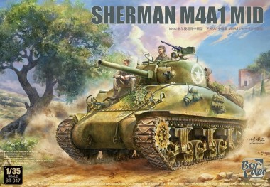 Border Model BT-047 Sherman M4A1 Mid 