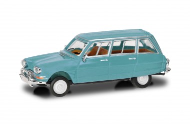 Herpa 027328-004 Citroen AMI6 Break pastelltürkis 