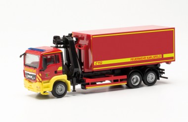 Herpa 096775 MAN TGSM WL-Lkw FW Karlsfeld 