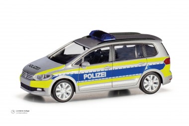 Herpa 097949 VW Touran Polizei Hamburg 