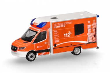 Herpa 098120 MB Sprinter RTW FW Hamburg 