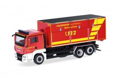 Herpa 098199 MAN TGX XL E6c WL-Lkw FW Wuppertal 