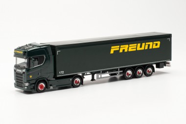 Herpa 315173 Scania CS 20 HD SB-SZ Spedition Freund 