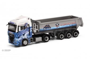 Herpa 318044 MAN TGX GM Rundmulden-SZ Brückmann 