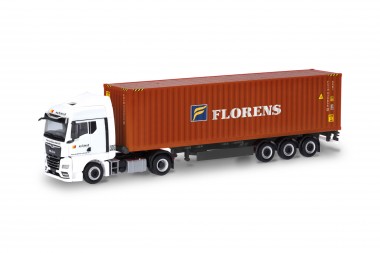 Herpa 318228 MAN TGX GM 40ft C-SZ Schmid/Florens 