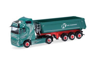 Herpa 318525 Volvo FH GL Kipp-SZ Kiefl Transport 