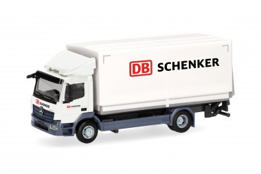 Herpa 318761 MB Atego 13 Planen-LKW DB Schenker 