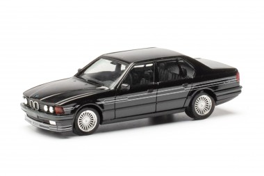 Herpa 421133 BMW Alpina B11 3,5 schwarz Dekor silber 