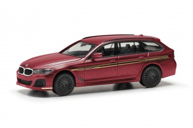 Herpa 430968-002 BMW Alpina B5 Touring fire red Metallic 