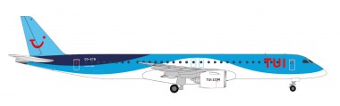 Herpa 537858 Embrear E195-E2 TUI Airlines Belgium 