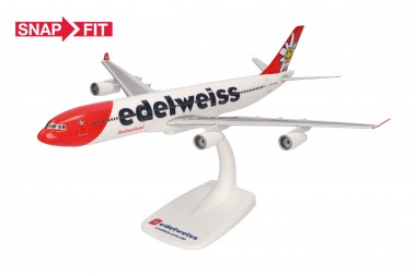 Herpa 611336-001 Airbus A340-300 Edelweiss 