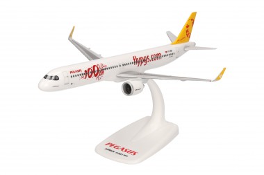 Herpa 614320 Airbus A321neo Pegasus Airlines 