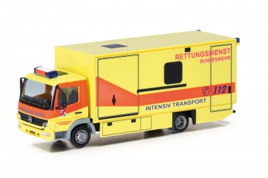 Herpa 747097 MB Atego Koffer-Lkw Bundeswehrkrankenhau 