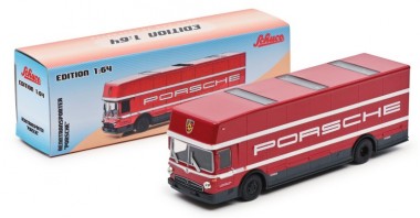 Schuco 452026100 Renntransporter PORSCHE 