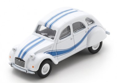 Schuco 452675700 Citroen 2CV weiß/blau 