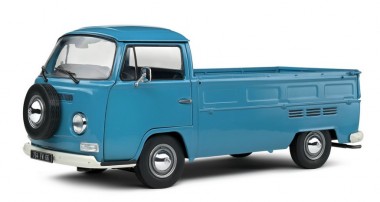 Solido S1809403 VW T2 Pritsche blau 