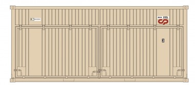 Sudexpress S6012 CP Socarmar 20' Container 