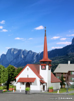 Kibri 36815 Kirche Kandersteg 