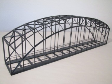 Hack B075 Bogenbrücke  75cm, grau 