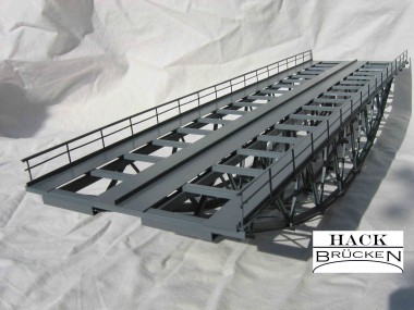 Hack B48-2 Fischbauchbrücke 48 cm 2-gls. 