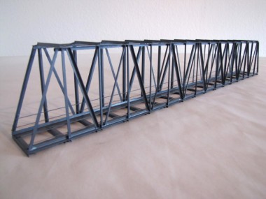 Hack KT110 Lange Kastenbrücke 110,5cm eingleisig,  