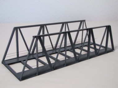 Hack V035 Vorflutbrücke 35cm, grau 