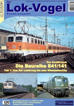 Lok-Vogel LVS014 Die Baureihe E41 / 141 - Teil 1 