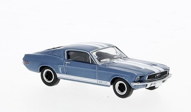 Brekina 19608 Ford Mustang Shelby GT350 blau 