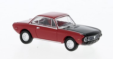 Brekina 29630 Lancia Fulvia Coupe HF rot/Haube schwarz 