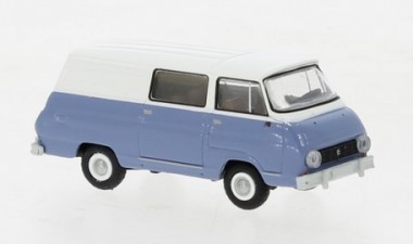 Brekina 30813 Skoda 1203 Halbbus weiß/blau (1969) 