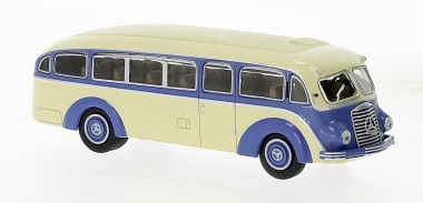 Brekina 52431 MB LO3500 Bus elfenbein/blau 