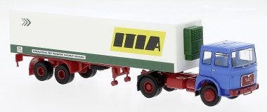 Brekina 78156 MAN F7 Kühl-Koffer-SZ ITIA 