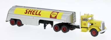 Brekina 85762 Peterbilt 281 US-Tanker-SZ Shell 