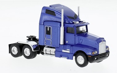 Brekina 85925 Kenworth T600 SZM (3a) blau-met. 