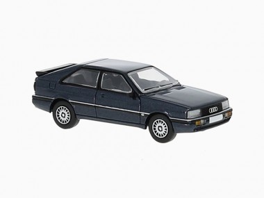 Brekina PCX870270 Audi Coupe dunkelblau-met (1985) 