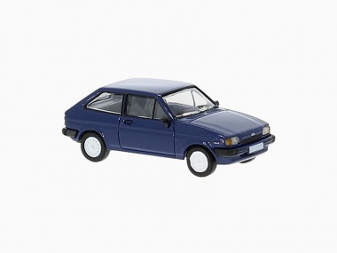 Brekina PCX870277 Ford Fiesta MK II dunkelblau (1985) 