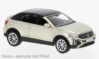 Brekina PCX870602 VW T-Roc Cabrio beige (geschlossen) 