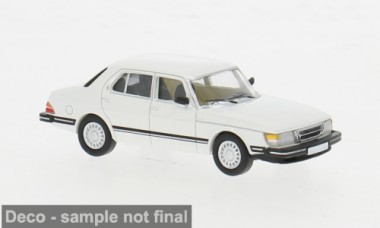 Brekina PCX870757 Saab 900 Limousine weiß (1981) 