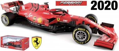 Bburago 16808V Ferrari Scuderia #5 S.Vettel 2020 