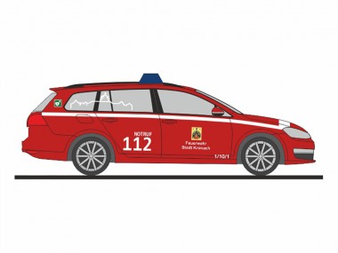 Rietze 53328 VW Golf VII Variant FW Kronach 