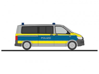 Rietze 53732 VW T6 Bus LR Polizei Hamburg 