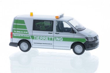 Rietze 53785 VW T6 KR Halbbus Tierrettung Hamburg 