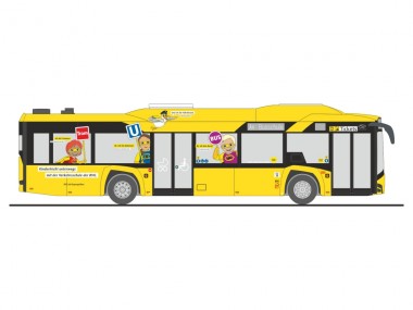 Rietze 73055 Solaris Urbino 12 BVG - Verkehrserziehun 