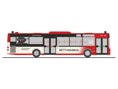 Rietze 73932 MAN Lions City´15 Cottbusverkehr-Rettung 