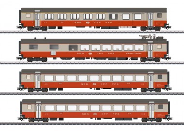 Märklin 42190 SBB Personenwg.-Set 4tlg Swiss-Expr. Ep4 