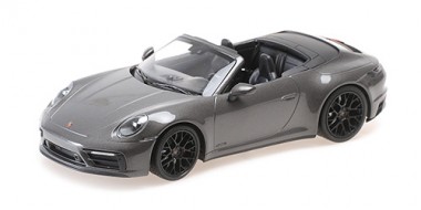 Minichamps 155063031 Porsche 911 Carrera 4 GTS Cabrio grau-me 