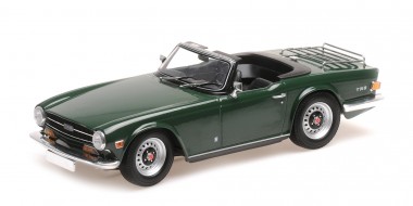 Minichamps 155132036 Triumph TR6 Roadster dunkelgrün (1969) 