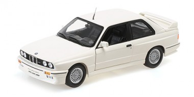 Minichamps 180020307 BMW M3 (E30) Street weiß (1987) 