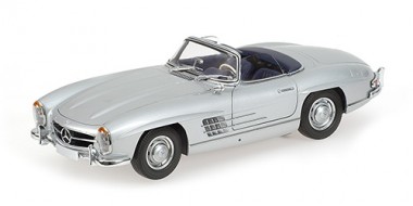 Minichamps 180039030 MB 300 SL Roadster silber 