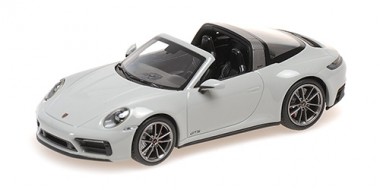 Minichamps 410061061 Porsche 911 (992) Targa 4 GTS grau 